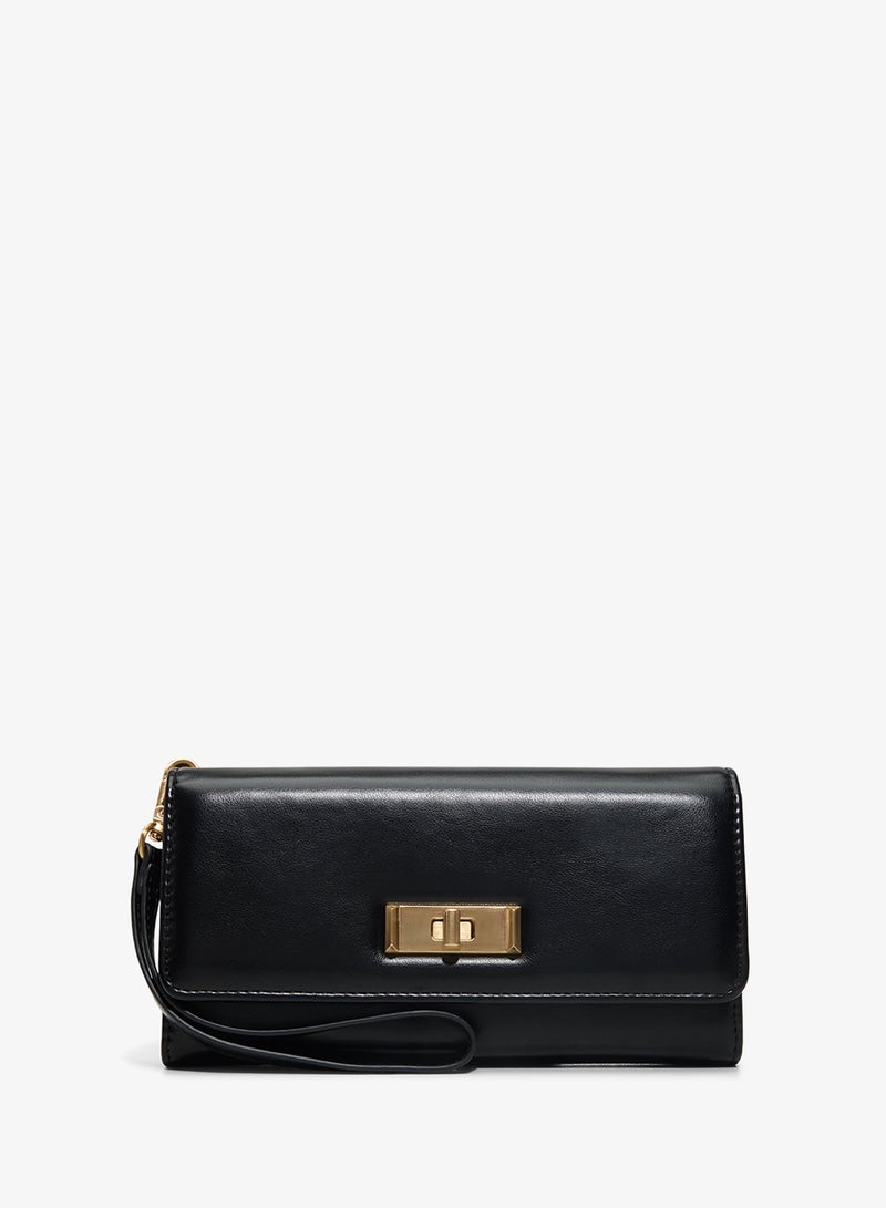 الدو محفظة فليسيانا بشعار تفصيلي وغطاء قلاب - Image 1